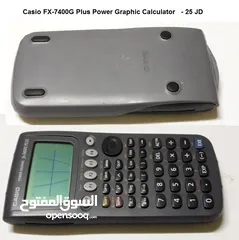  2 آلات حاسبة علمية متطورة رسومات تطبيقات عديدة Graphing Calculators SAT ACT AP IB