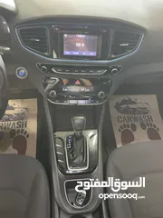  10 هيونداي ايونيك هايبرد موديل 2018 فل مع فتحه وارد الشركه الاردنيه فحص كامل بحالة الشركه
