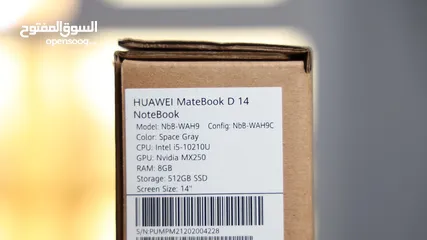  5 HUAWEI MateBook D 14