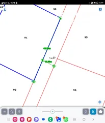  3 للبيع ارض 3400 م في القويره مخدومه بجانب المطار مسافه 500 م حوض الغربي قوشان مستقل