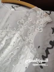  4 فستان عرس ابيض راقي جدا