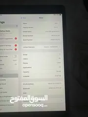  1 ايباد الجيل التاسع مستعمل بحالة جديد معاه كرتونته سبب البيع قلة الاستخدام