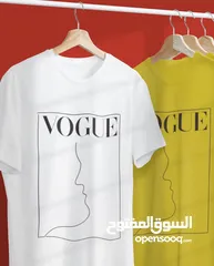  2 Vogue Tshirt now Available