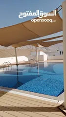  2 5Me12-Modern 2bhk flat for rent with sharing pool in Bousher شقة للايجار مع بركة سباحة في بوشر