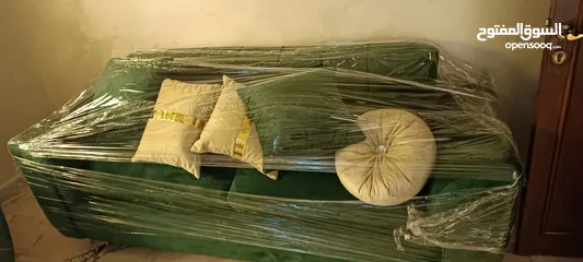  4 طقم كنب جديد غير مستعمل