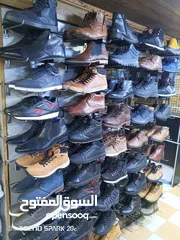  13 شروة محل كامل ستوكات جديد بضاعة مميزة للعيد أحذية رياضية رجالي ستاتي اطفال ماركات وغير ماركات