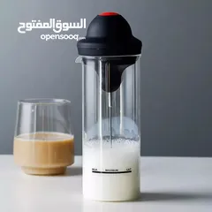  1 جهاز رغوة الحليب والمشروبات