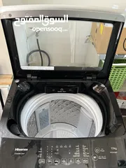  1 Hisense 13 kg Top Loading washing machine