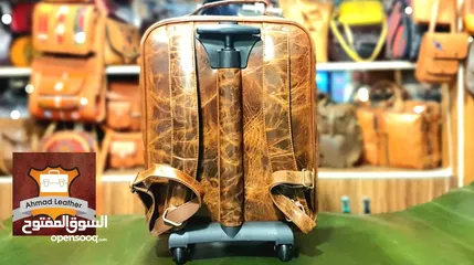  17 Handmade leather backpacks حقائب الظهر الجلدية المصنوعة يدويا