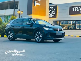  23 ID4 Crozz Pro S  ليست صينية  موديل 2021 وارد امريكي صناعة المانية ليست صينية فحص الاوتوسكور +B