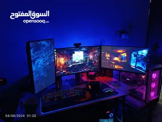  1 pc gaming/ تجميعة بمواصفات عالية/ العاب مونتاج