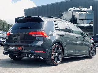 6 جولف Golf Tsi MK7.5 موديل 2018  بحالة الوكالة تسيير 2021  السيارة فللل اضافات