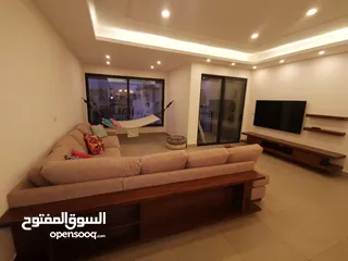  17 شقة مفروشة مطلة بعمارة حديثة راقية للايجار في عبدون Beautiful furnished apartment for rent in Abdoun