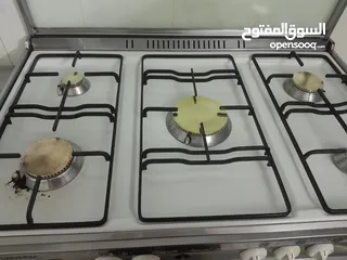  2 غاز وفرن مستعمل نظيف