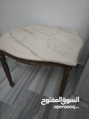  3 طاولات غرفة قعدة رخام