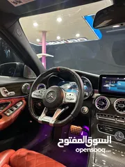  1 مرسيدس C300 2018 محول C63 2021 تحويل وكالة بدون ايرباجات