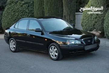  3 هيونداي النترا افانتي 2006 وارد وكاله الاردنيه فحص كامل جير اتوماتيك قاطعه مسافه 140 الف كم لون اسود