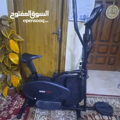  2 جهاز رياضه بسكليت للبيع مستعمل  