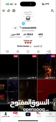  2 حسابات تيك توك للبيع