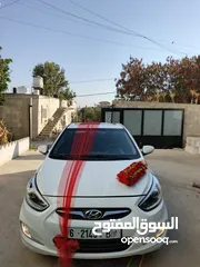  1 هونداي اكسنت 2016 للبيع في طولكرم دفعة وشيكات