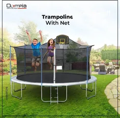  1 Olympia Trampoline/Safety Net