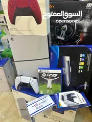  4 بلايستيشن  PS5 Slim  جديد اقوى العروض