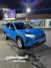  7 تويوتا رافور 2019 فل XLE فحص كامل ممشى قليل بحالة ممتازة للبيع