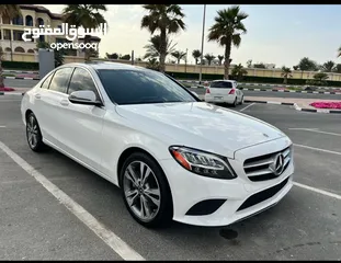  4 سيارة مرسيدس c300  ايجاري شهري باقل ضمان مخالفات فقط 5000 درهم شهريا  C300 car  for monthly rent