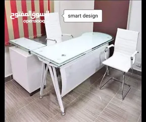  30 مكتب مدير مودرن (اثاث مكتبي -خشب-زجاج ) elegant modern office furniture desk