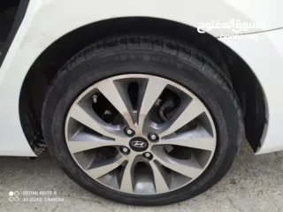  6 اكسنت ديزل/ترخيص 16/اتوماتيك خصوصي/فل الفل بدون فتحه  فحص كراتين