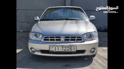  23 كيا سبيكترا 2001 بسعر 2400 جير عادي سياره نظيفه جدا  kia spectra 2001