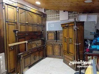  3 غرفه نوم ماستر مع فرشه وملحق إضافي وشماعه