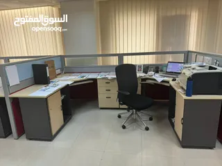 2 5.5 rials per sqm office for rent. Rent includes free electricty/water/parking.