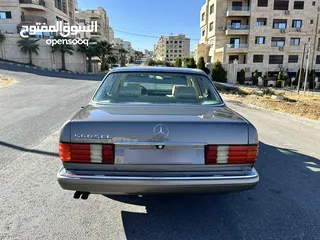  11 مرسيدس 560SEL w126 - فل كامل بحالة الوكالة موديل 1988