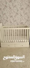  1 IKEA CRIB AND CHANGING TABLE
