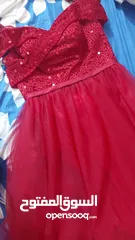  6 فستان مهر ينفع للمدعوات همين... نفش لون احمر