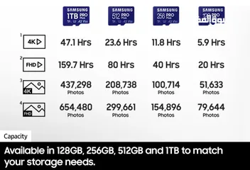  7 Samsung PRO  512 GB SD CARD