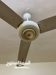  4 KDK Ceiling Fan with Speed Regulator ‎للبيع: مروحة سقف ك.د.ك مع منظم سرعة