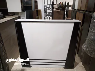  5 كاونتر استقبال سيمبل مودرن شامل التوصيل والتركيب عمان زرقاء