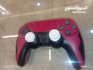  3 يد تحكم بلايستيشن كوبي ون – لون وردي مميز وجذّاب