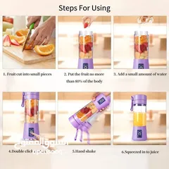  6 Portable Mini Blender (380 ml)