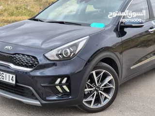  17 كيا نيرو هايبرد 2021 فحص كامل7جيد جمرك جديد فل بدون فتحة