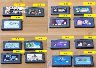  29 العاب ناينتدو  للبيع Nintendo Games for sale