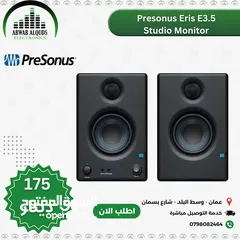  1 سماعات ستديو مونيترActive Studio Monitors Presonus Eris E3.5