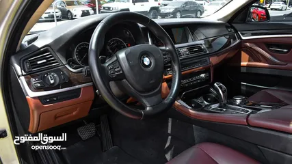  16 BMW 528I 2015 GCC - WITH SUNROOF