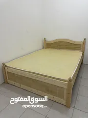  2 سرير بفراش بحاله جديده