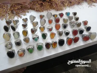  1 خواتم فضه مصريه للبيع  بسعر مناسب للجميع