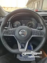  25 نيسان اكس تريل ابيض المسعود خليجي Nissan X-Trail 2019 Al Masaood 2.5 SL  White