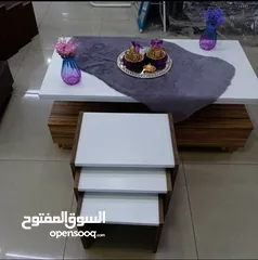  15 طاولات وسط مع سيرفس