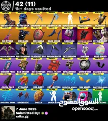  3 حساب فورت نايت اساسي فل معلومات ترافس سكوت مع اكس كريتوس